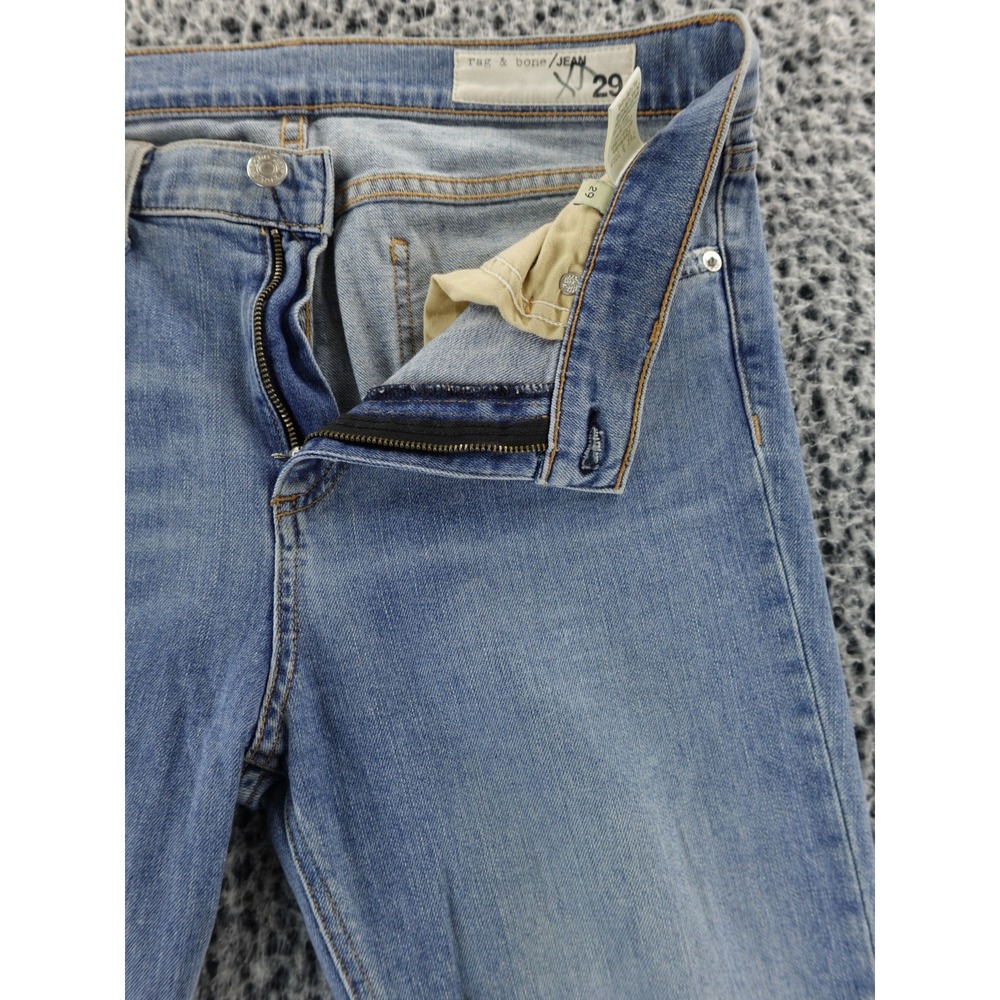 Rag & Bone 29 Boyfriend Golden Wash Jeans W1748K510BEL USA Made - Picture 3 of 15